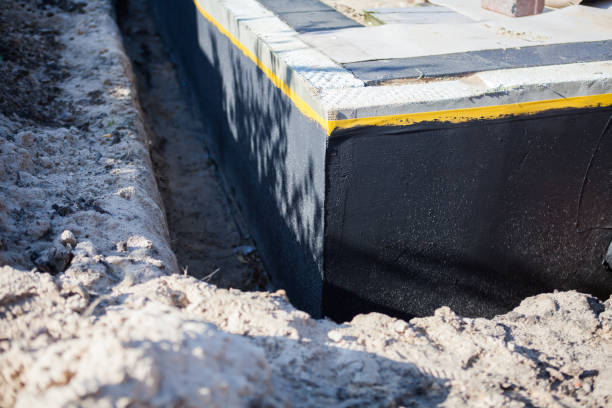 Professional Waterproofing technician working in Grafton, OH